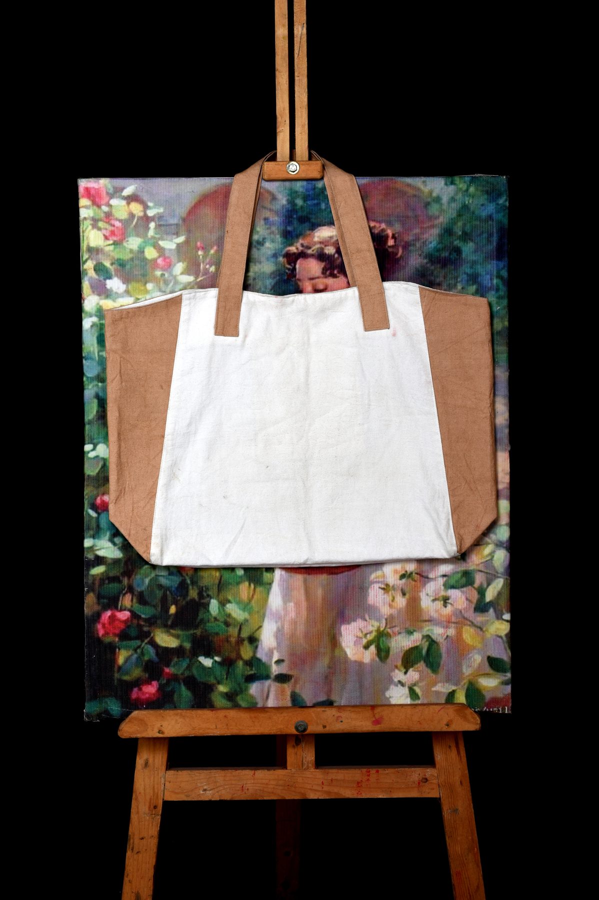 The Hooghly Carry cotton tote, wevn